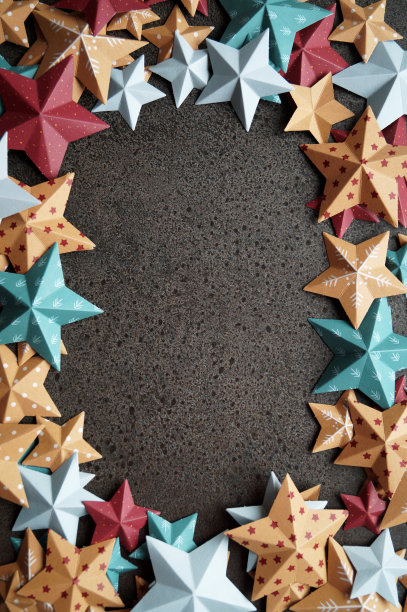 圣诞纸星图片下载