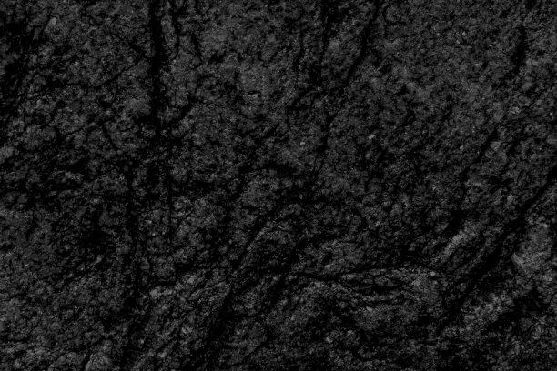 黑色岩石的纹理。图片下载