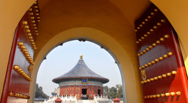 中国北京天坛的御天穹图片下载