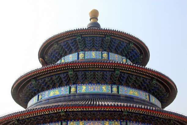 中国北京天坛的祈年殿图片下载