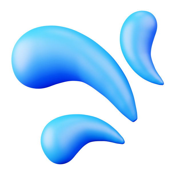 三维渲染抽象装饰与图标图片下载