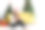 Smiling brunette woman in sweater and Santaâs hat sitting on the floor in living room holding small gift box and rejoices over Christmas tree decorative background图片下载