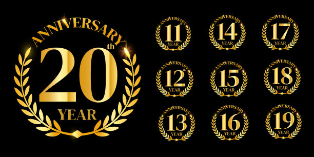 金周年标志图片下载