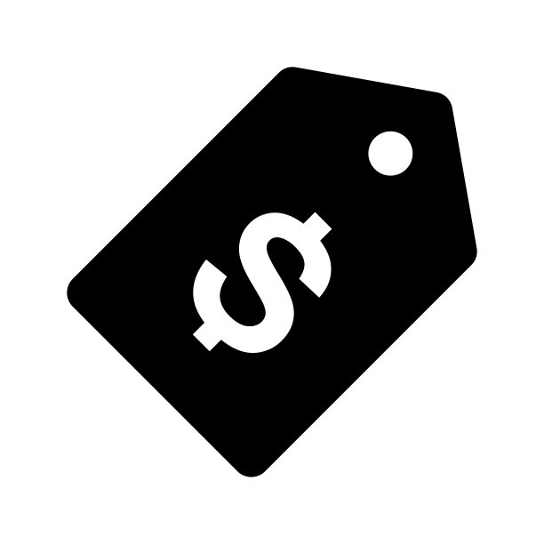 价格标签图标矢量插图图片下载