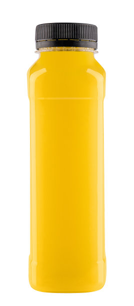 白色背景的小瓶奶昔图片下载