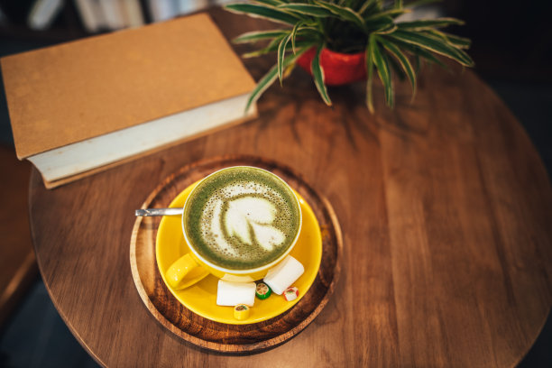 Book Café, bartender, waiters, waitress, guests图片下载