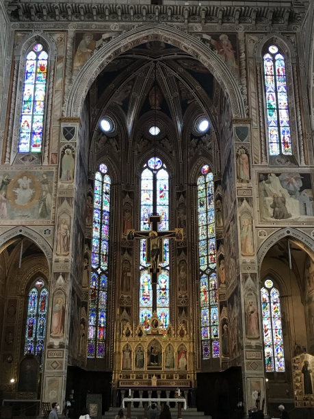 佛罗伦萨的圣十字教堂图片下载