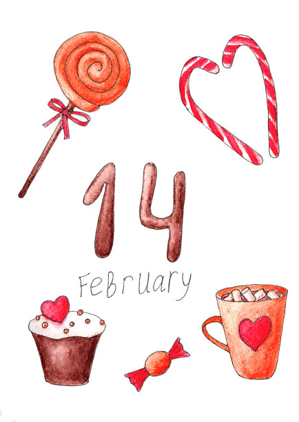 设定2月14日棒棒糖图片下载