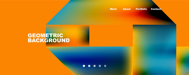 动态线三角形矩形几何图片下载