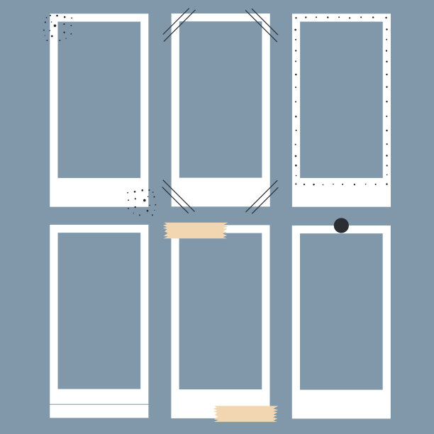 设置垂直极简主义相框图片下载