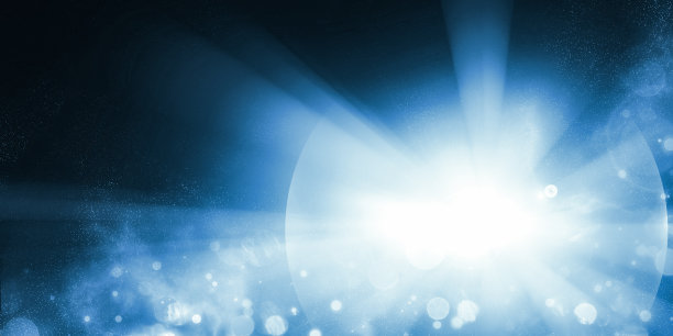 抽象的黑色背景与闪光灯和非聚焦光图片下载