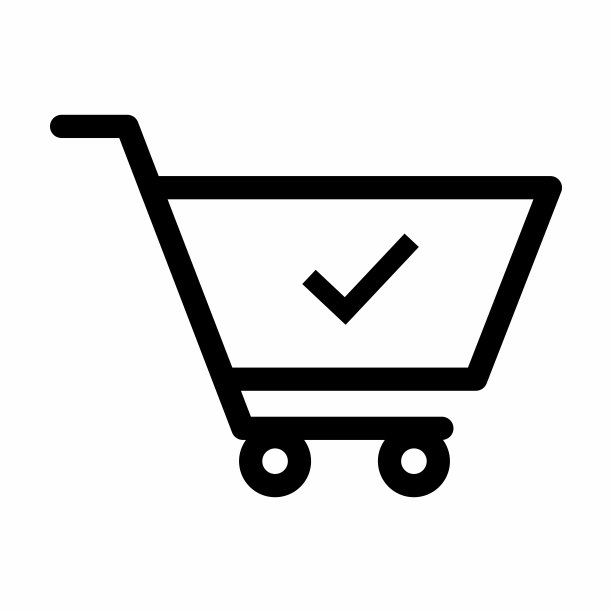 购物车图标矢量插图图片下载