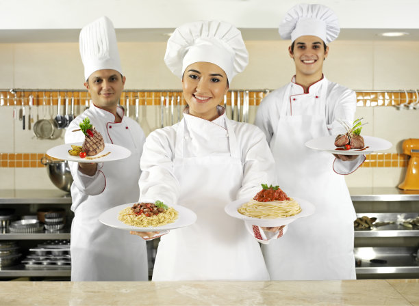 团队精神在厨房图片下载