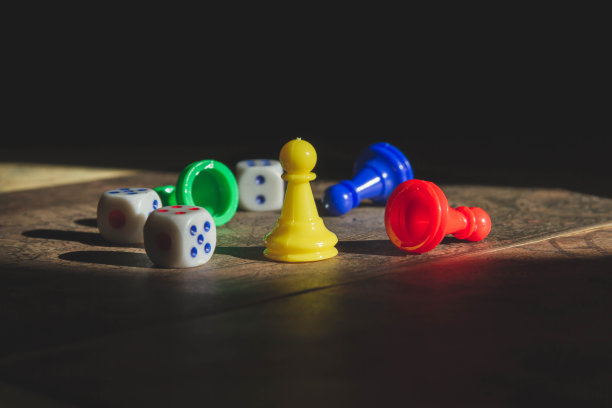 棋盘游戏工具包。复古风格的游戏。土地征服战略。图片下载