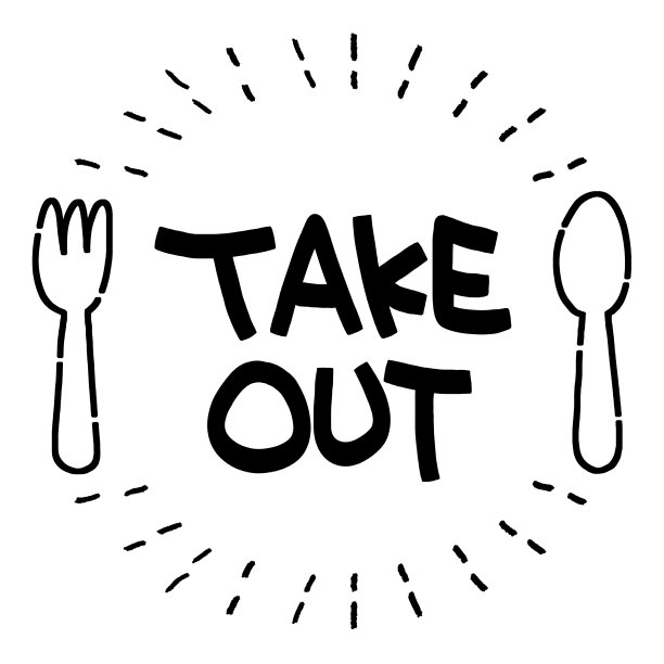 外卖带回家在家吃午餐晚餐图片下载