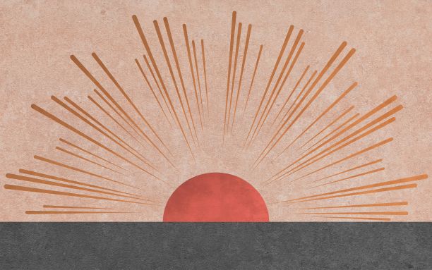 美丽的抽象日落设计背景壁纸图片下载