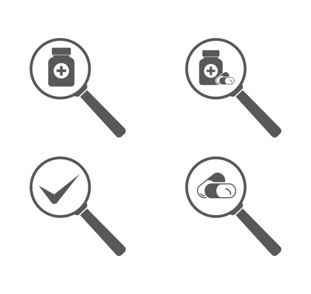 放大镜图标图片下载