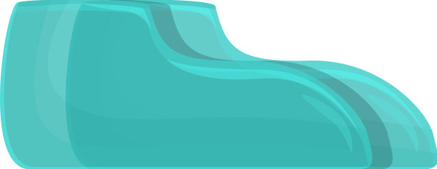 穿鞋套图标卡通靴子脚图片下载