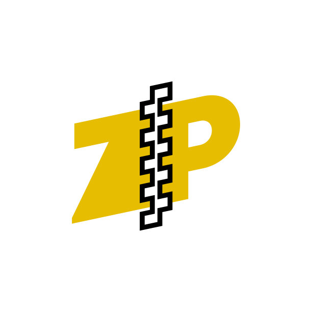 Zip安全标志概念设计图片下载