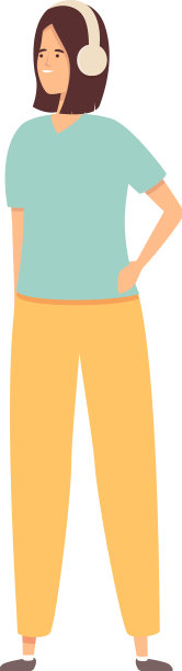 音乐听图标卡通工作教育图片下载