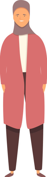 女性服饰图标卡通时尚头巾图片下载