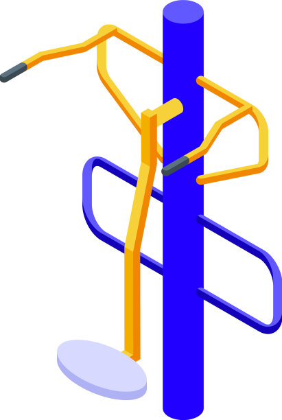 城区图标等距街道锻炼图片下载