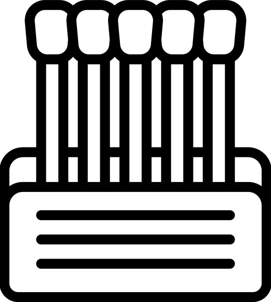 清洁无菌图标轮廓木耳图片下载