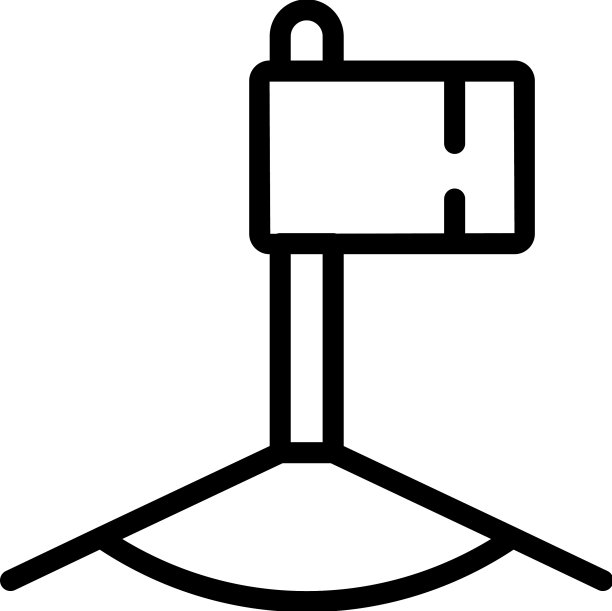 角旗图标轮廓训练队图片下载