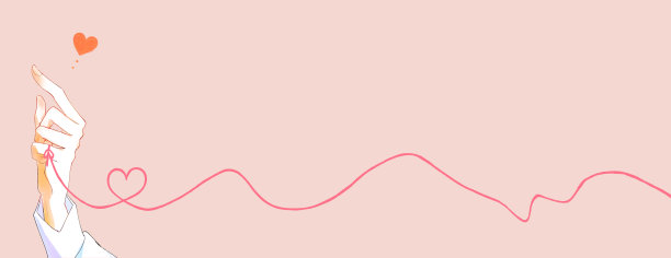 男性手中系着命运的红线图片下载