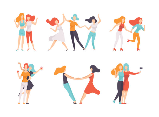 女性朋友在一起自拍图片下载