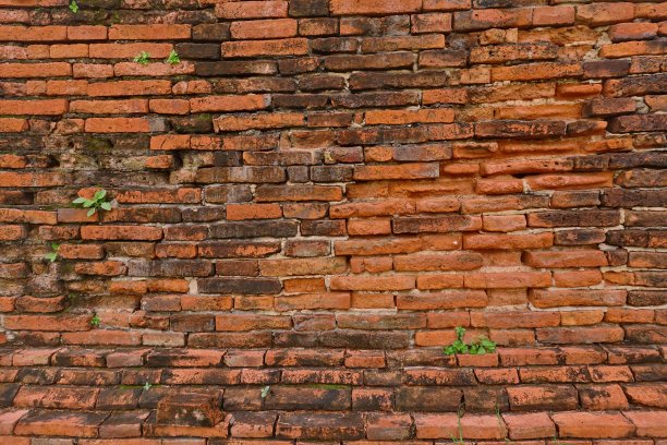 古砖墙大城府背景图片下载