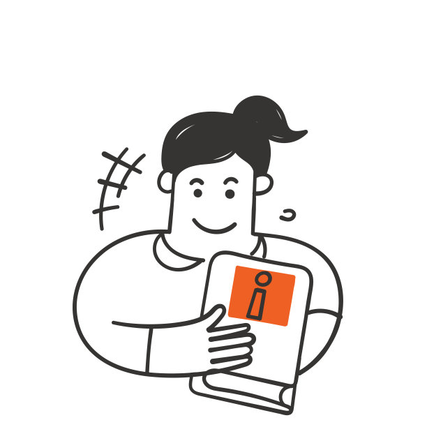 手绘涂鸦者手持手工书插图矢量图片下载