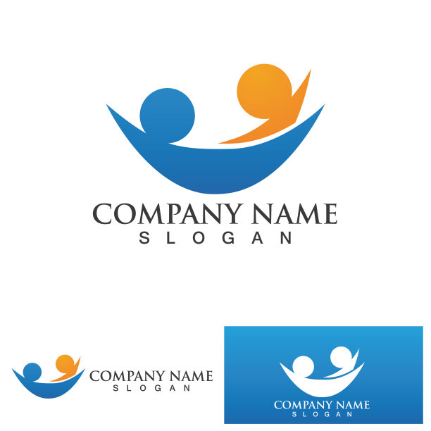 收养儿童标志和象征健康矢量图片下载