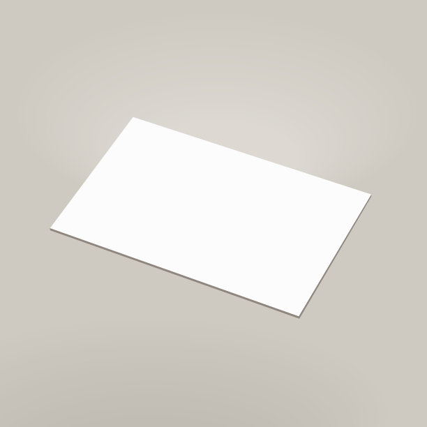 带影子的矢量纸卡片。图片下载