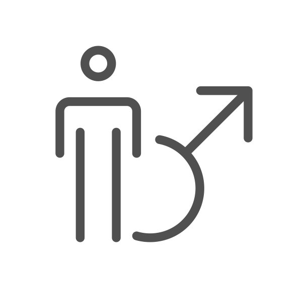 性别相关的图标。图片下载