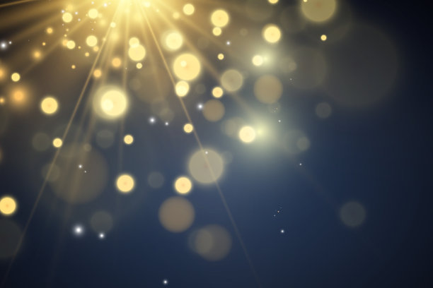 灿烂的金粉矢量闪闪发光。闪闪发光的装饰品作为背景。矢量插图。图片下载