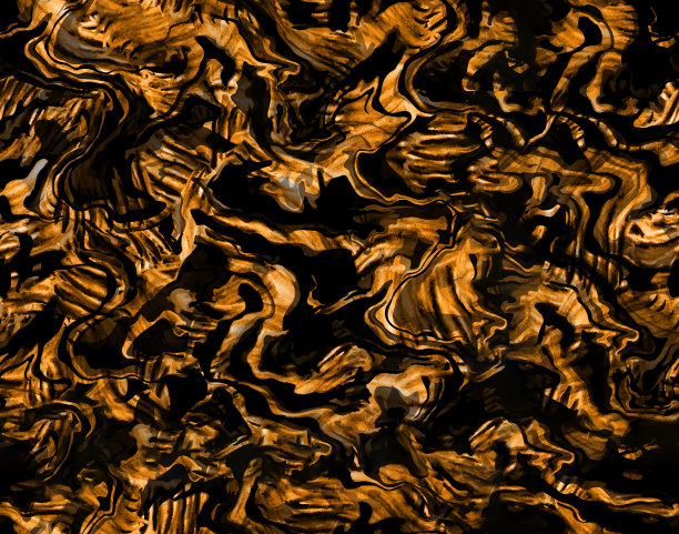 无缝金水彩液体大理石纹图案图片下载