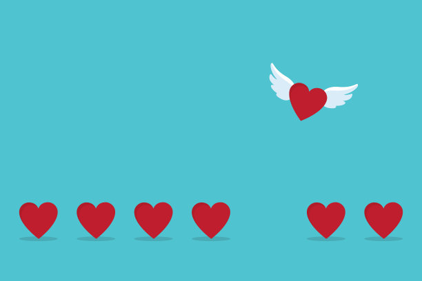 不一样的思考-与众不同，勇于冒险，为人生的成功而行动-放飞心灵的图形也代表了勇气、进取、信心、信念、无畏、大胆、创新的概念。图片下载