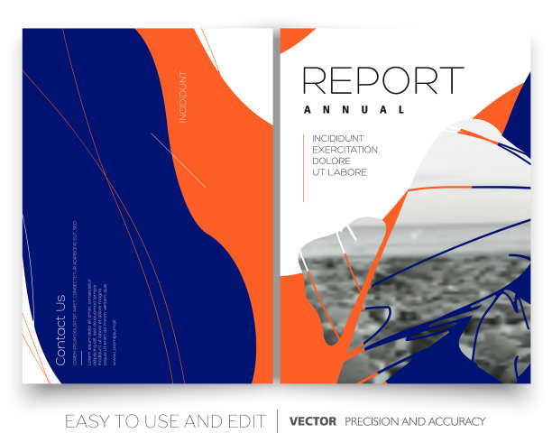 封面设计年度报告，传单，小册子，组合。图片下载