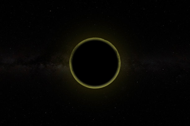 满月月食的阴影，在恒星星系的天空，这张照片的元素由美国宇航局提供图片下载