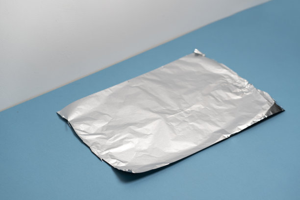 铝银皱箔抽象的纹理图片下载