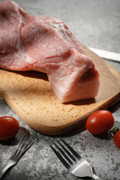 猪肉和蔬菜图片下载