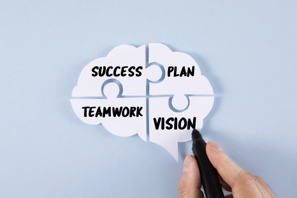 脑形拼图图片下载