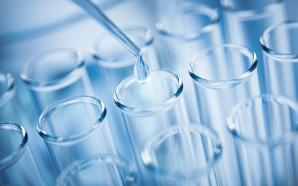 实验室的化学玻璃器皿，三维渲染。图片下载