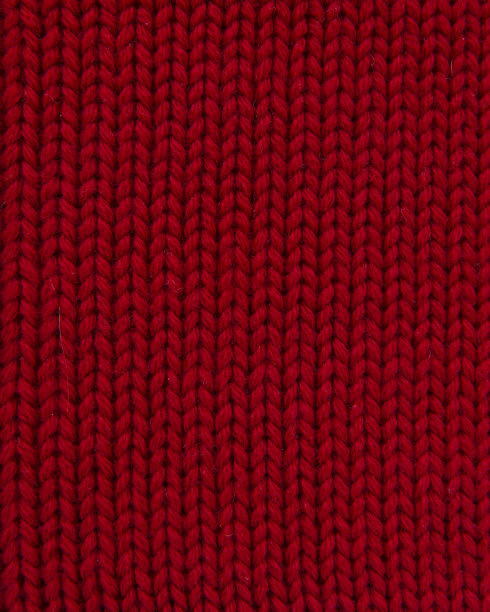 羊毛红色针织温暖质感面料背景图片下载