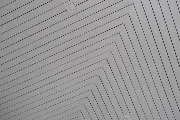 机场天花板的对角线图案图片下载