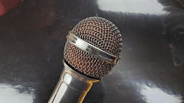 麦克风特写隔离图片下载