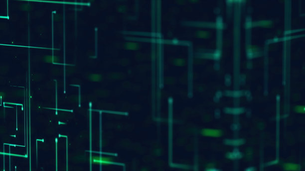 技术环境内的数字抽象处理信息，大数据概念，处理器芯片，计算过程图片下载