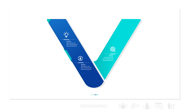 信息图设计矢量和营销图标可用于工作流布局，图表，年度报告，网页设计，图标集图片下载