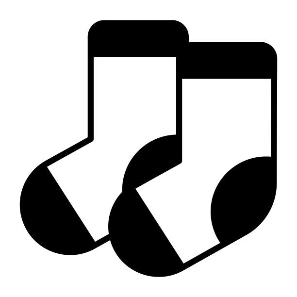 袜子矢量设计，脚链覆盖图片下载